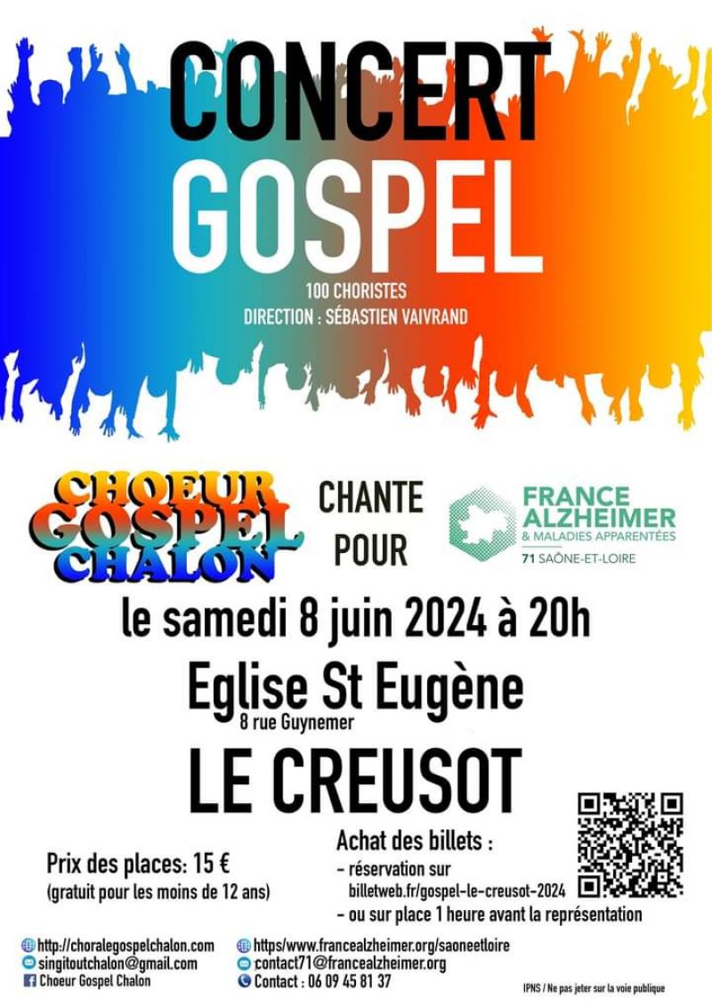 Info Chalon - annonces - Concert GOSPEL