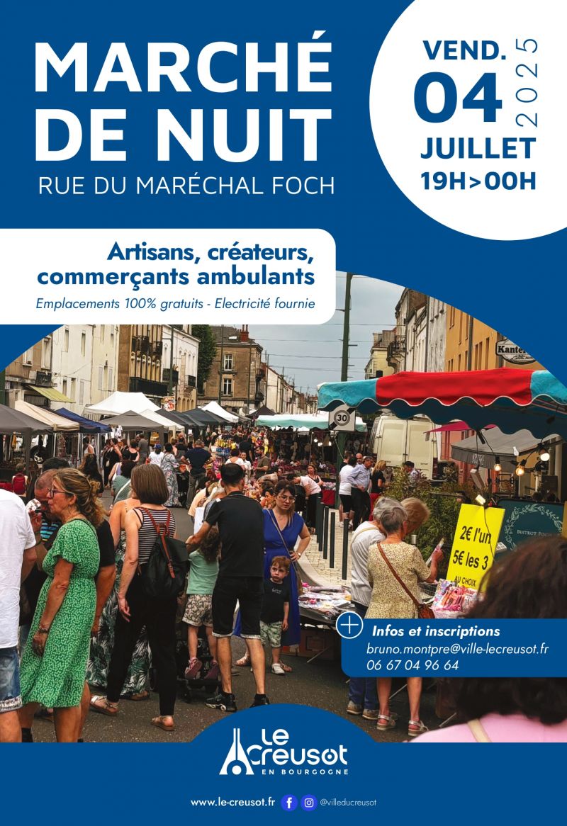 Info Chalon - annonces - Marché de nuit